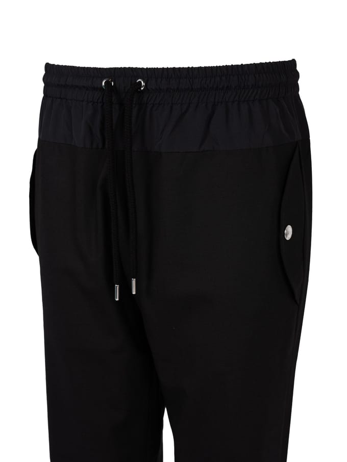 Les Hommes broek Comfy Mannen zwart