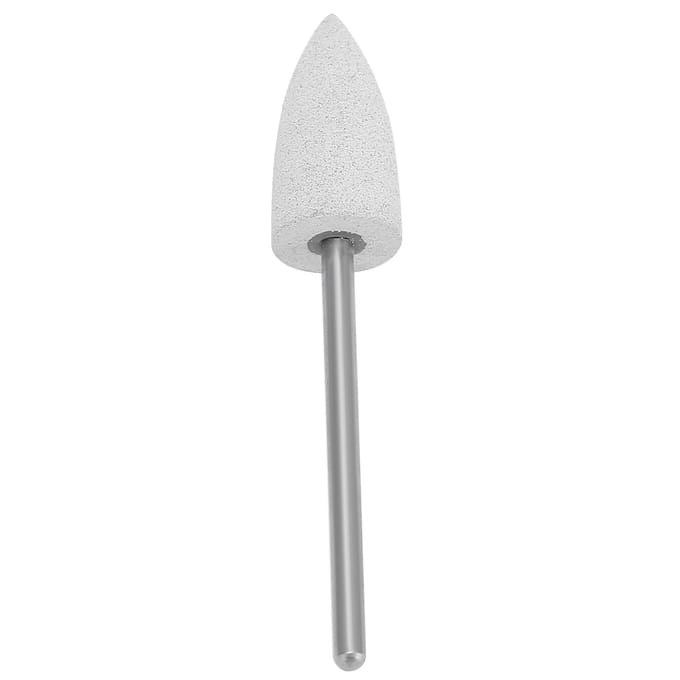 240 Grit Siliconen Rubber Tandheelkundige Polijstboren Tandheelkundige Slijp Polijstboren Boor Bit AccessoireL L(for 6.5-9kg) zilver witte kleur