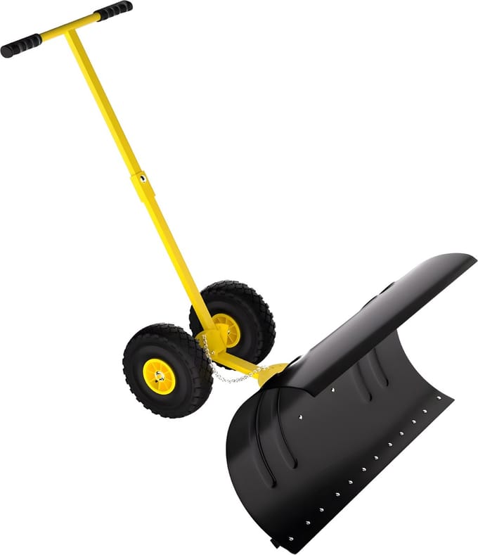 Sneeuwschuiver met Wielen 91x40 cm - Single Rod