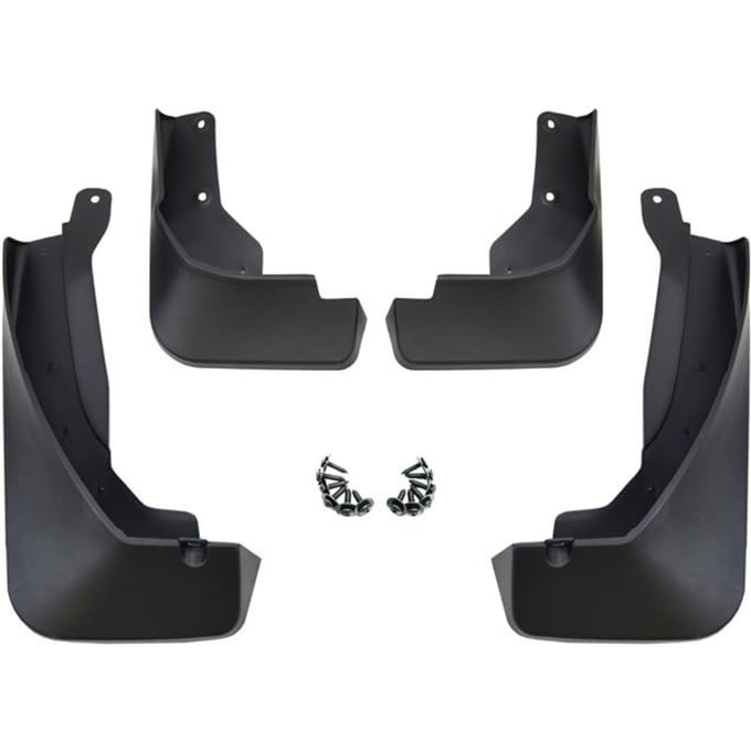 Bavettes garde-boue - NORM - Jeu de 4 pièces - Pour Nissan X-Trail T33 - Résistantes - Installation facile noir