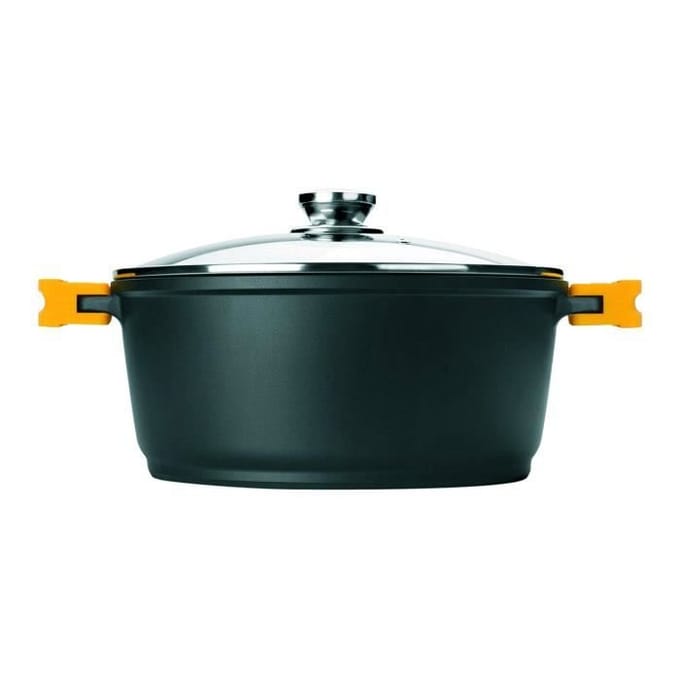 Braadpan - IBILI - Evolution - 24 cm - Anti-aanbak - Glazen deksel met stoomgat