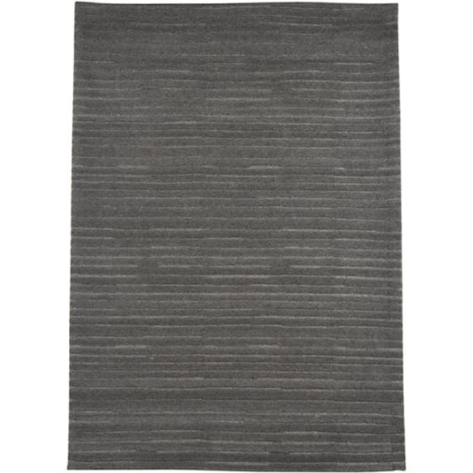 LABEL51 Vloerkleed Luxy Antraciet Wol 200x300 cm