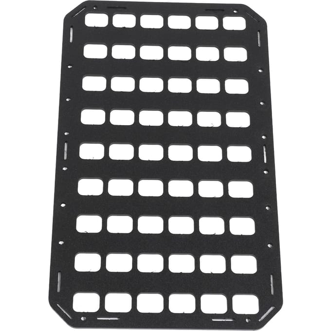 Stijf Inzetstuk MOLLE Paneel PP Draagbare Uitrusting Organizer Rugzak Uitrusting Opbergpaneel met Draag black