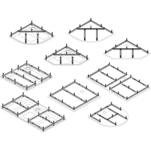 Hoesch base for Muna rectangle - shower tray 118988