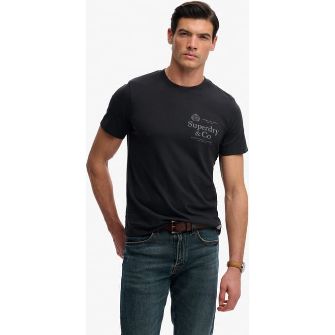 Superdry 1954 Company Relaxed Shirt Heren - Maat M