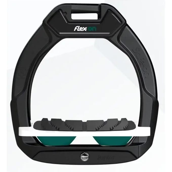 Veiligheidsequestiers met Schuin Grip Zwart/Wit/Groen Flex-On Safe-On