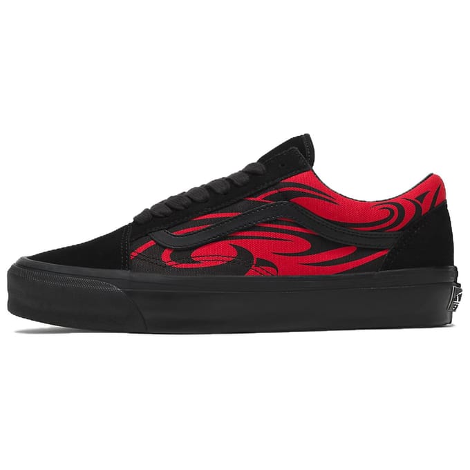 Vans Old Skool 36 LX Warped Tour Noir Rouge 39 black