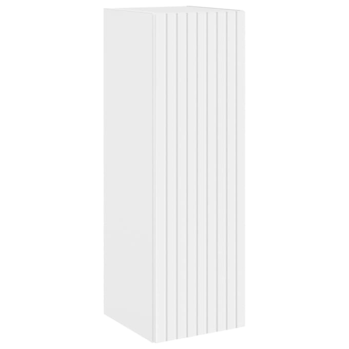 vidaXL - Wandgemonteerde - Badkamerkast - Wit - 33 - x - 34,5 - x - 100 - cm