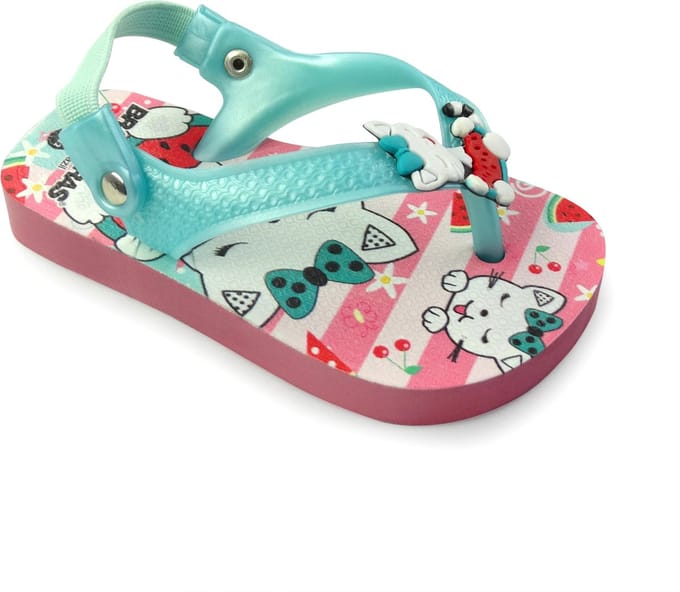 Brasileras Slippers Baby Slip- Groen water- 19/20