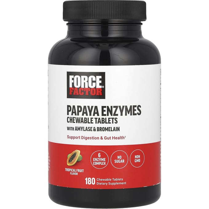 Papaja Enzym, Tropisch Fruit, Kauwtabletten 180 Tabletten