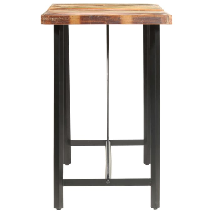vidaXL - 9-delige - Barset - massief - gerecycled - hout