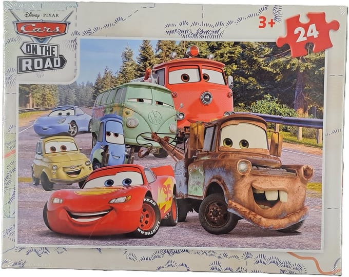 Cars Puzzel on the Road 50 stukjes 4+