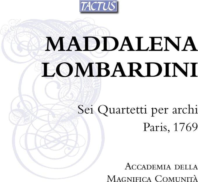 Accademia Della Magnifica Comunità - Lombardini: Sei Quartetti Per Archi Paris, 1769 (CD)