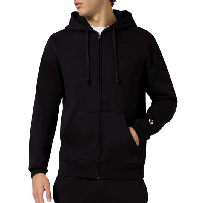 Champion Icons Small Logo Full Zip Vest Heren - Maat M