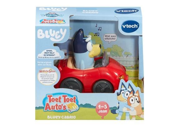 VTech - Toet Toet Auto's - Bluey Cabrio - Bluey