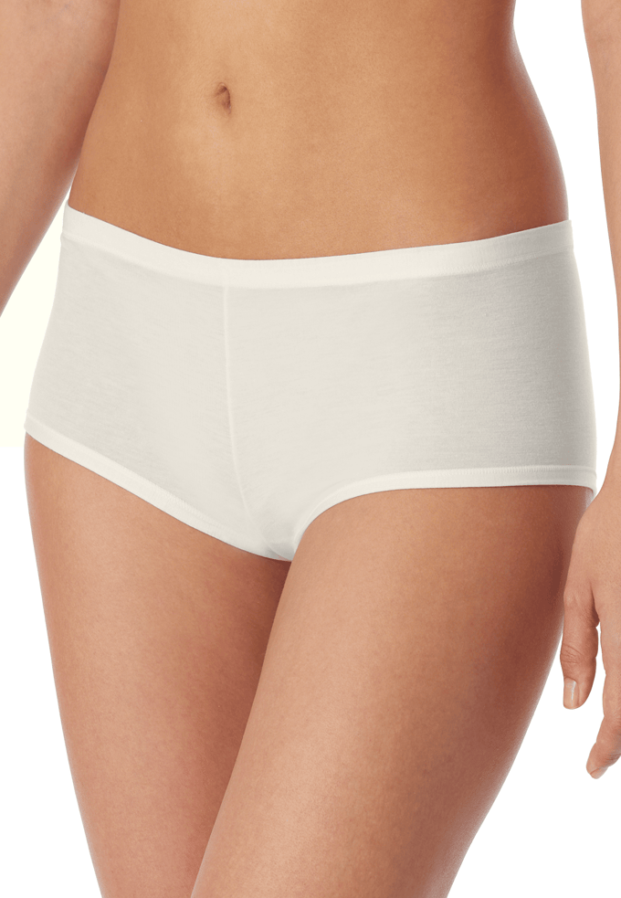 SCHIESSER Personal Fit boxer (1-pack) - dames short natuurlijk wit