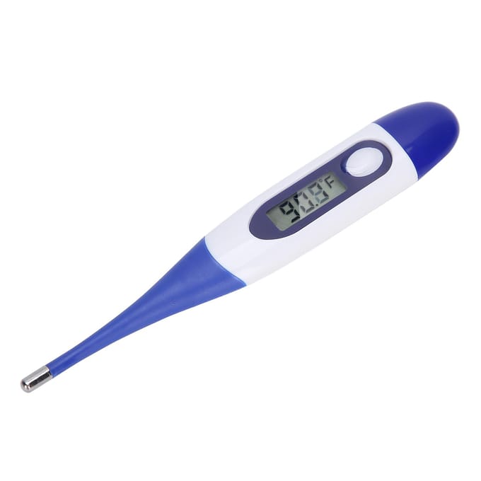 Professionele Huisdier Vee Thermometer Draagbare Varken Dier LED Display Thermometer white