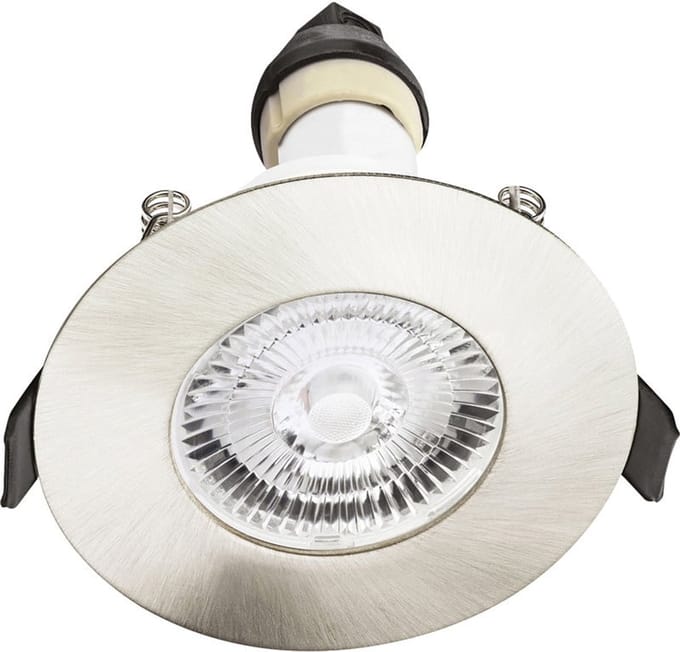 OutledTL | Dimbare IP65 LED inbouwspot - Baris- RVS - Brandwerend