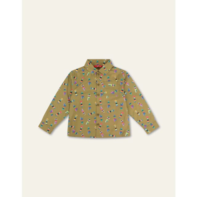 Oilily Bertus Blouse- maat128/8yr Plantation