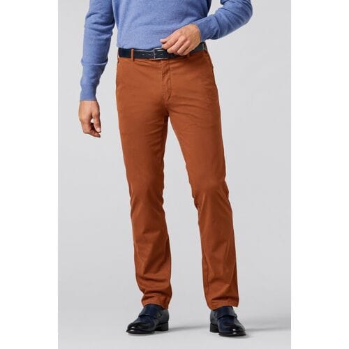 Meyer Broek Roma Soft Organic Cotton 2-Way-Stretch Pumpkin Orange / male