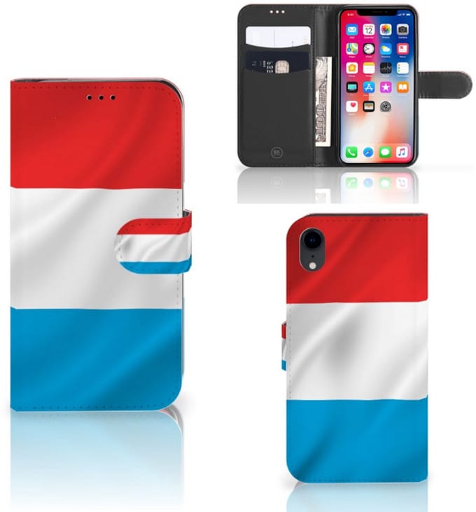 Apple iPhone Xr Bookstyle Case Luxemburg