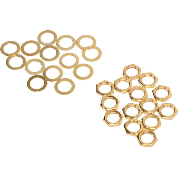 Moer Ring Kit Instrument Socket Connector Bevestigingsmiddelen voor Elektrische Gitaar Bas M9 Binnendraad