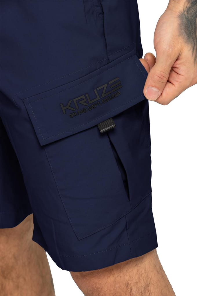 Kruze | Heren Utility Cargo Shorts