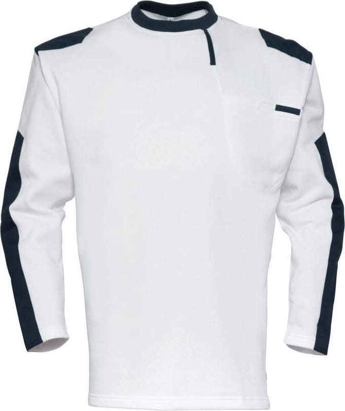 Havep 10020 Sweater Wit/Marine maat XXXL