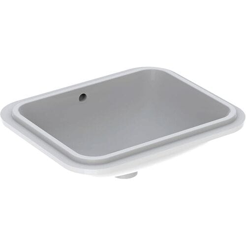 Geberit VariForm undercounter washbasin 53 x 44 cm, rectangular 500.761.01.2
