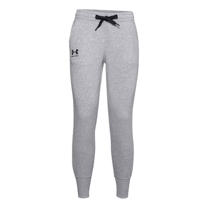 Under Armour Rival taps toelopende joggingbroek voor dames (Staal Heather)