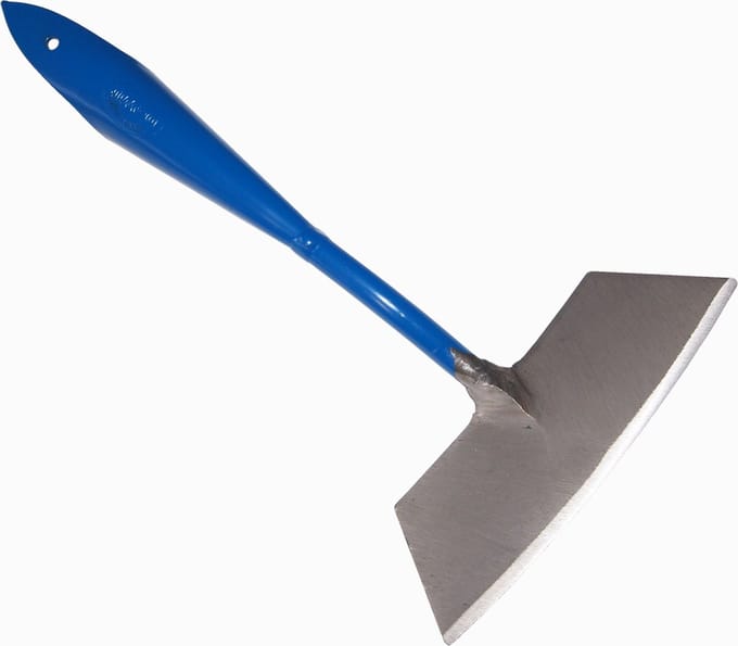 De Wit Gesmede rechte schoffel 12 cm zonder steel