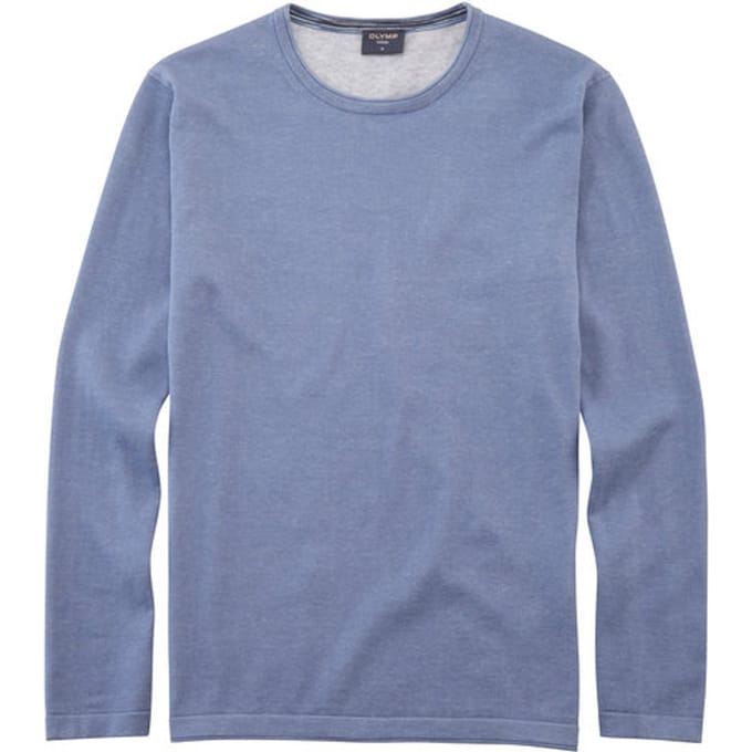 OLYMP Casual Breisel, Rookblauw
