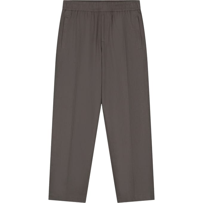 Olaf Slim Elasticated Pant Pantalons Grijs M240401