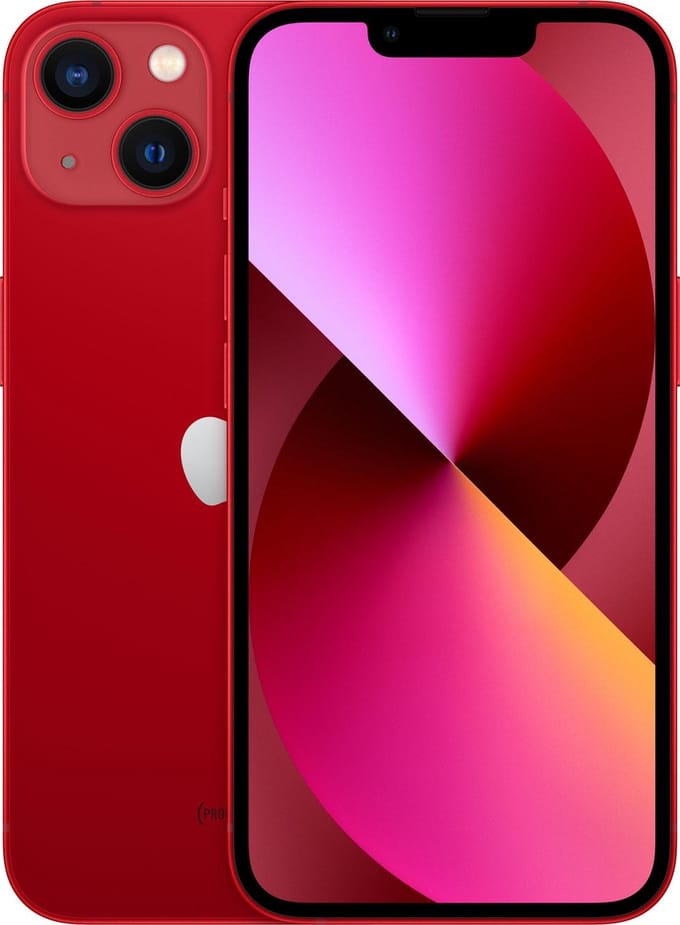 Apple iPhone 13 - 256GB - Rood