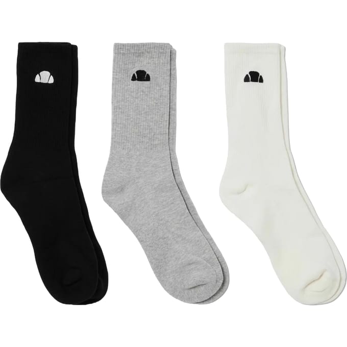 Ellesse Dames/Dames Sepino Crew Sokken (Set van 3) (Veelkleurig)