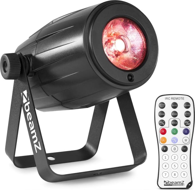 Puntspot - BeamZ PS12W LED puntspot 12W met afstandsbediening