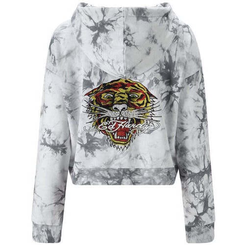 Capuchon sweaters Ed Hardy Los Tigre Grop Hoody Grey