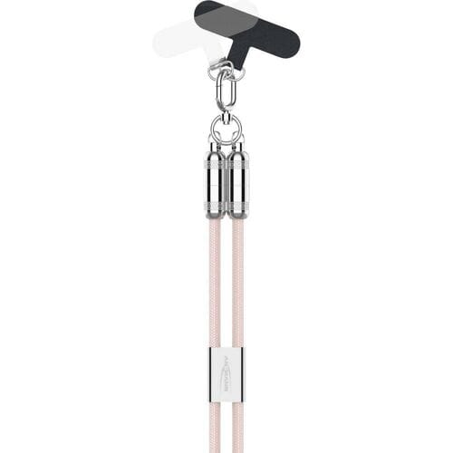 Ansmann 1700-0193 USB-C-kabel USB 2.0 USB-C stekker 1.2 m Pink Met USB