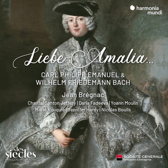 Jean Bregnac & Chantal Santon Jeffery - C.P.E. Bach: Liebe Amalia (CD)