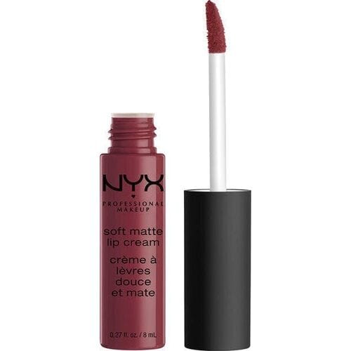Nyx Professional Makeup Soft Matte Lip Cream - Budapest - Matte lippenstift, lippenbalsemtextuur - Bruin