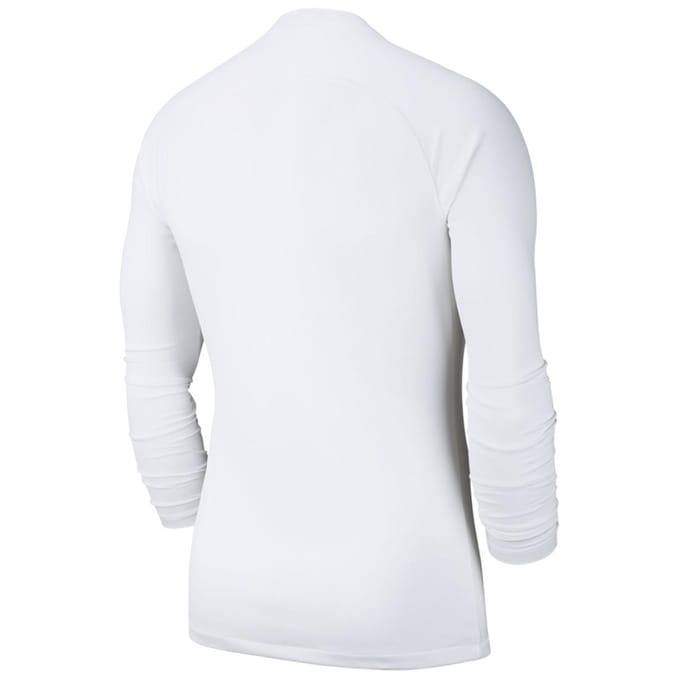 Nike Dry Park First Layer Longsleeve, Heren witte compressie longsleeve M wit