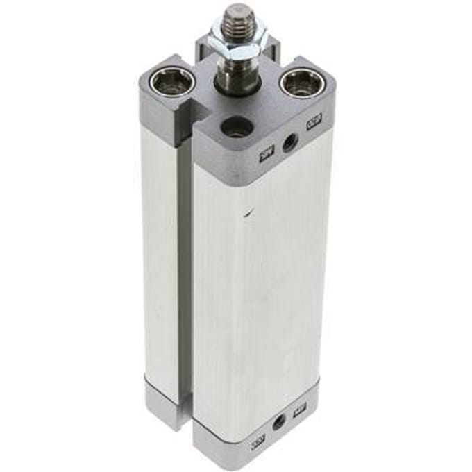 ISO 21287 Compacte Dubbelwerkende Cilinder 20-80mm - Magnetisch - Mannelijke Stang