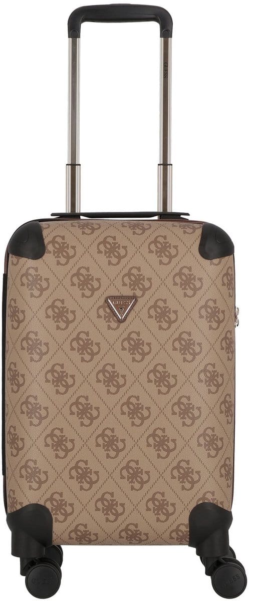 Guess Berta 18 in 18 Wheeler Dames Reiskoffer/Handbagage - Beige - One Size
