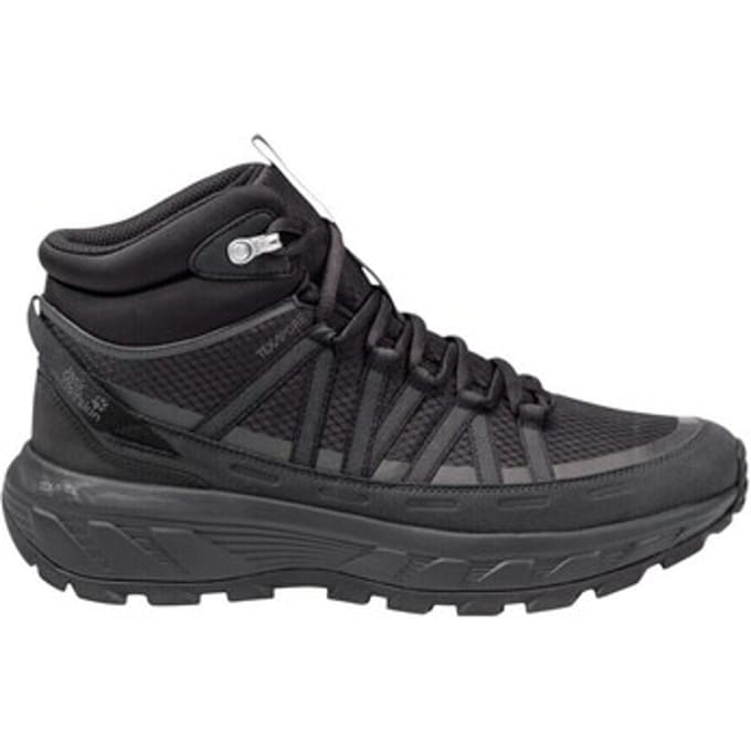 Jack Wolfskin WILD HIKE TEXAPORE MID M Heren Wandelschoenen - black