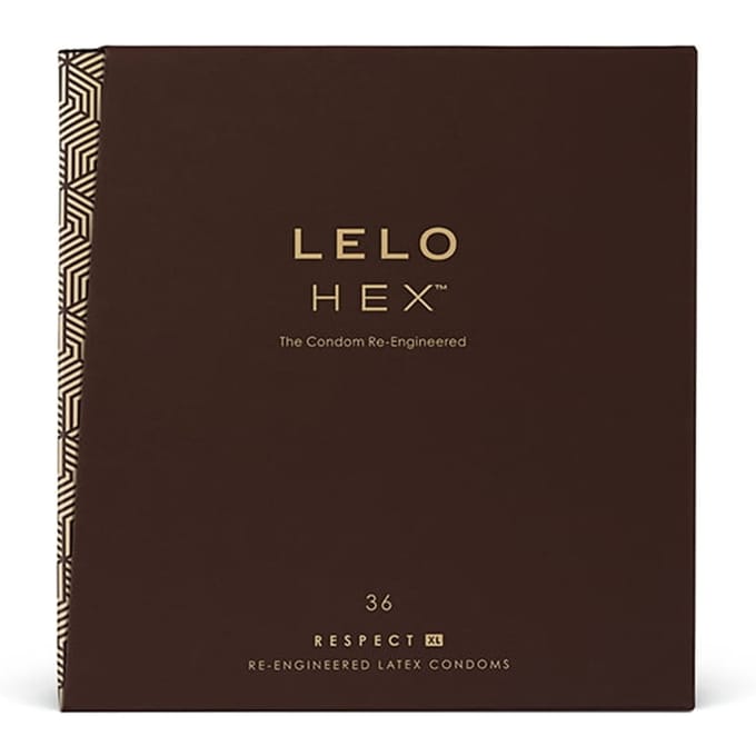 LELO HEX Respect XL - condooms - 58 mm - 36 stuks