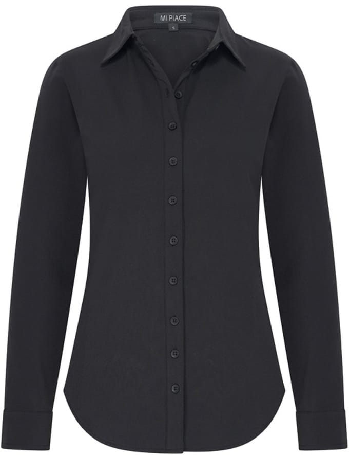 MI PIACE - Travel Blouse Uni 60840 Black - Maat : 3XL