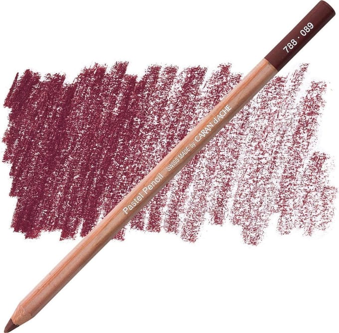 Caran D'ache Pastel Potlood - Dark Carmine (089)