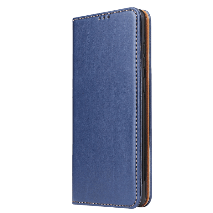 Fierre Shann Samsung Galaxy S20 Slim Wallet Hoesje Blauw
