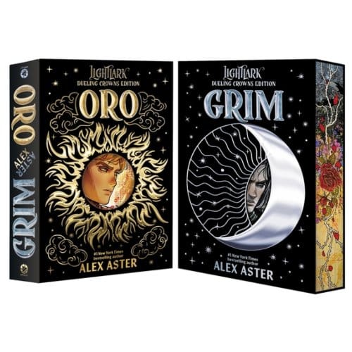 Grim And Oro: Dueling Crowns Edition (A Lightlark Saga Deluxe Companion Book) - The Lightlark Saga - Alex Aster