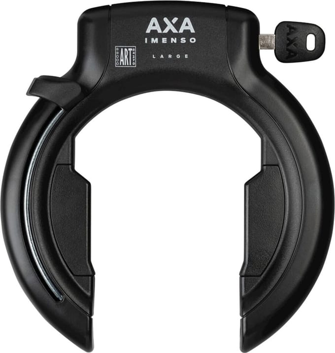 AXA Ringslot Imenso Large + bevestigingstrips | Zwart